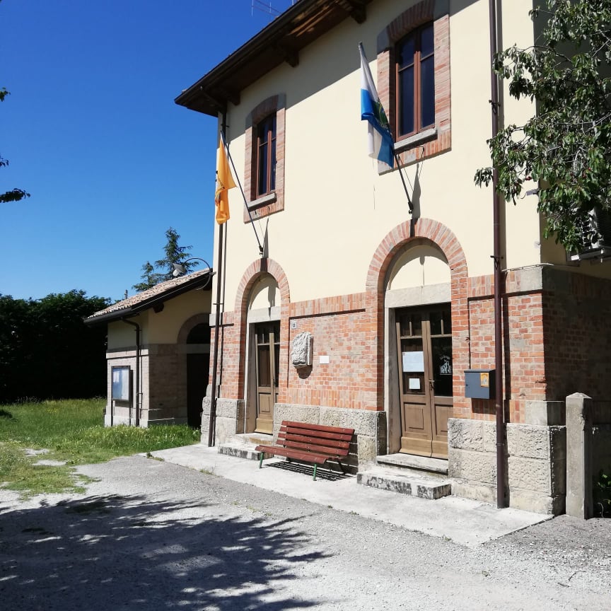 Stazione del treno, vecchia linea San Marino - Rimini